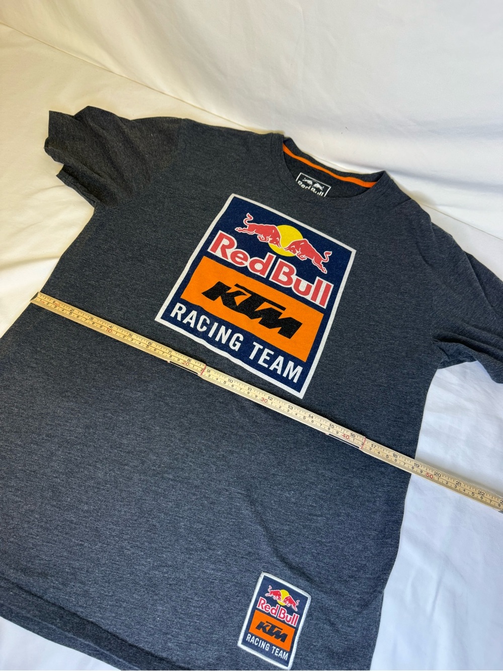 Red Bull KTM Racing Team Short Sleeve Tee - Charcoal Gray - Picture 7 of 8
